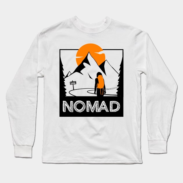 Nomad 2 Long Sleeve T-Shirt by HurdyGurdy